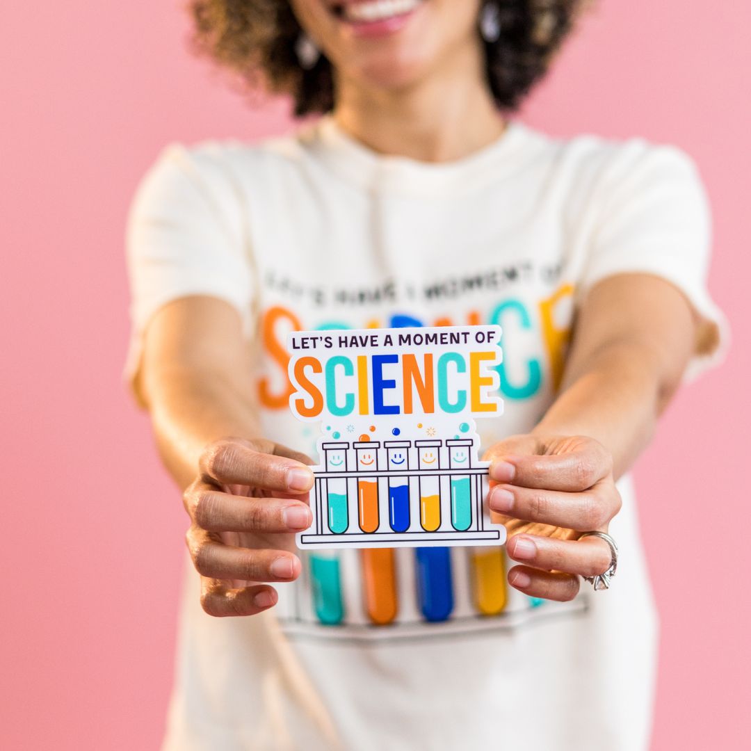 Moment of Science Sticker