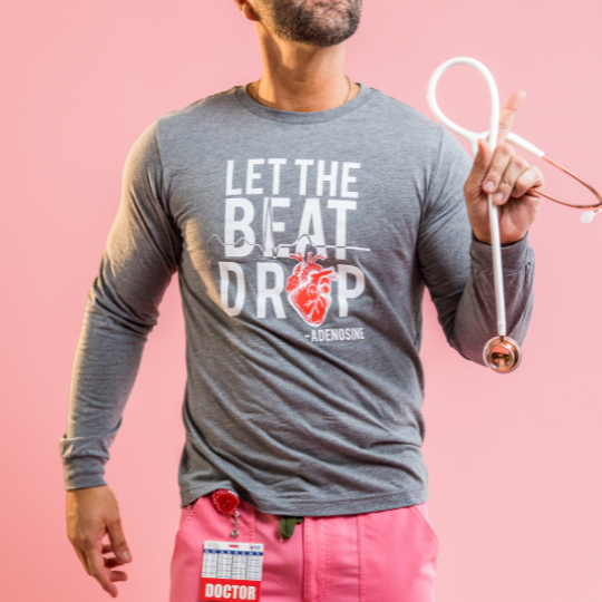 Let the Beat Drop Long Sleeve Tee - FINAL SALE