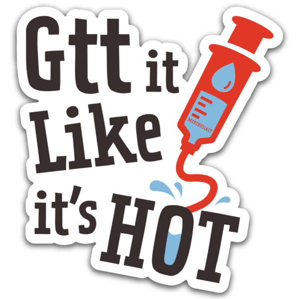 Drop It Like It's Hot Sticker