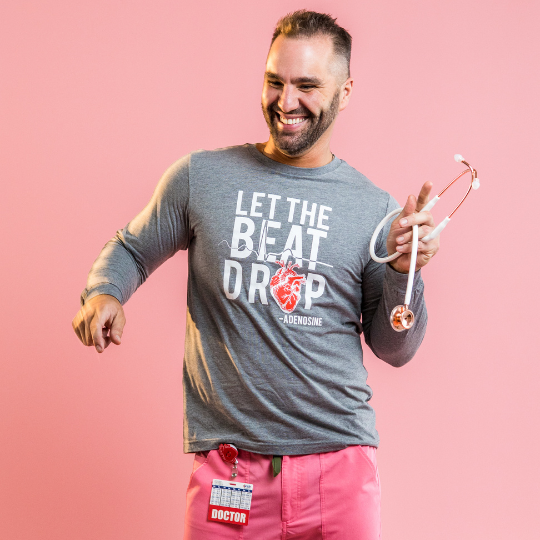 Let the Beat Drop Long Sleeve Tee - FINAL SALE