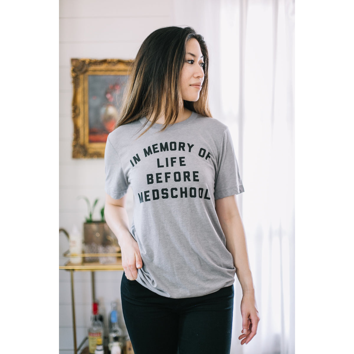 In Memory of Life Before Med School Tee - FINAL SALE