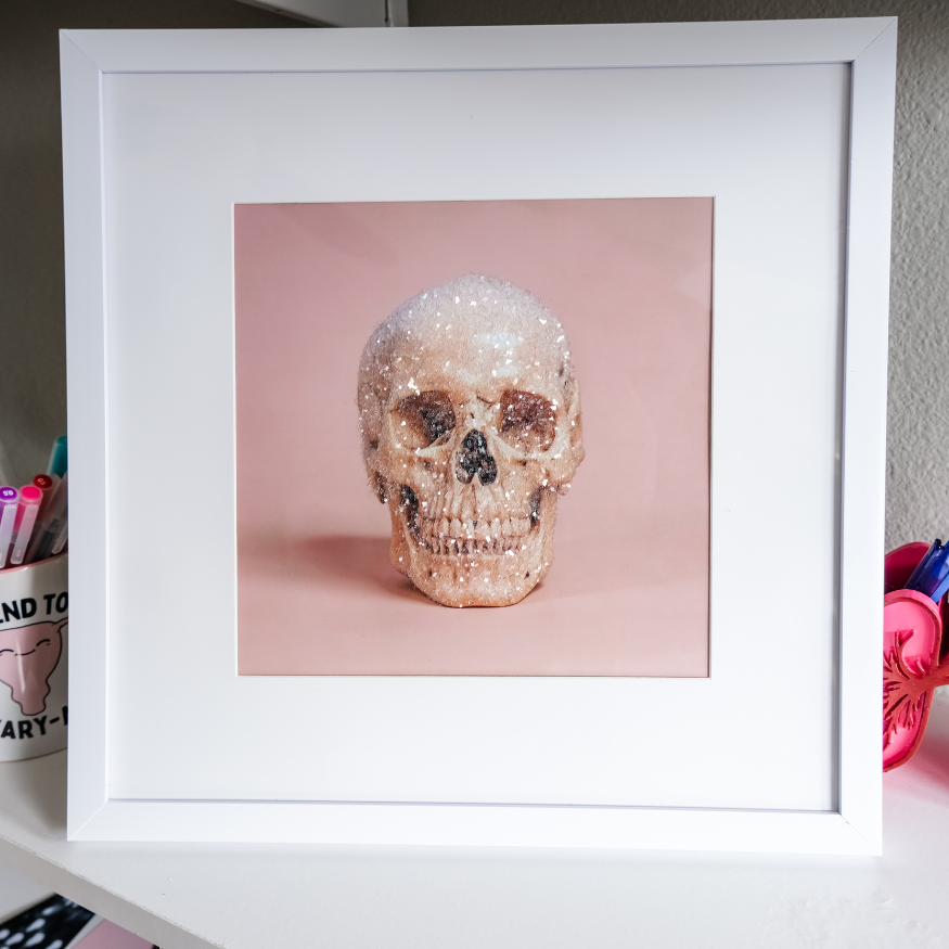 Framed Glitter Prints