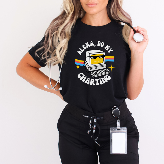 ALEXA DO MY CHARTING RETRO TEE