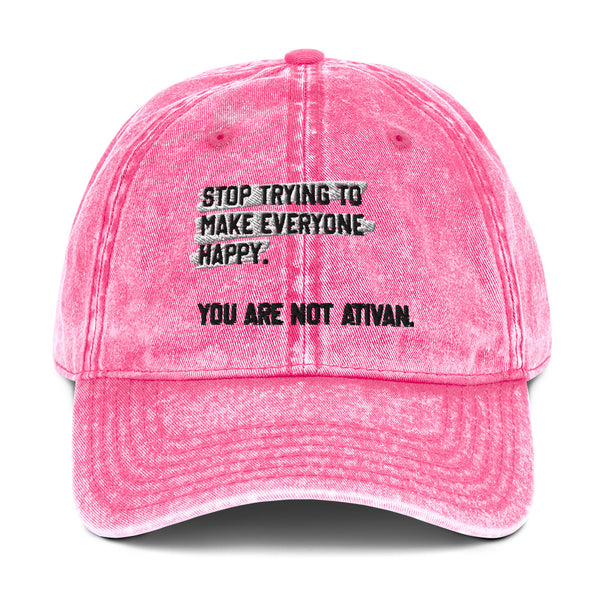You Are Not Ativan Baseball Cap - Medthusiast