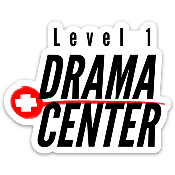 Level 1 Drama Center Sticker