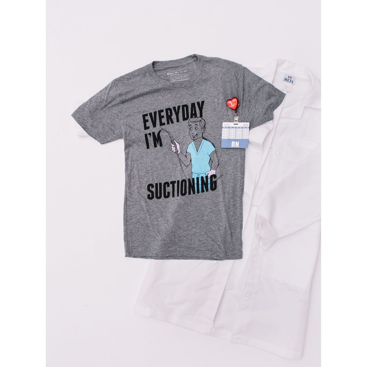 Everyday I&#39;m Suctioning Tee - FINAL SALE