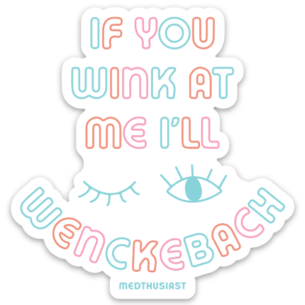 Wenckebach Sticker
