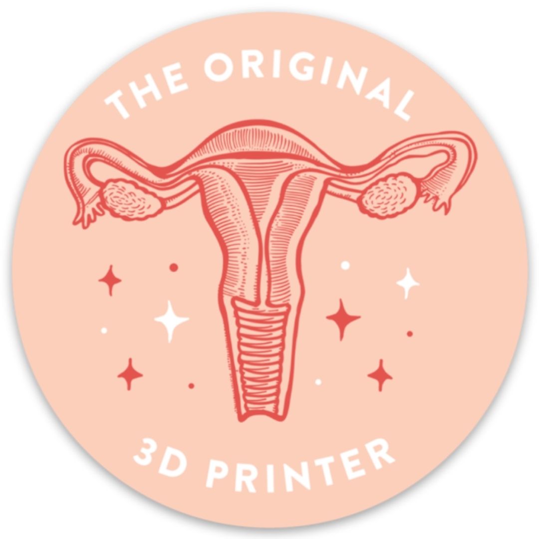 Original 3D Printer Sticker